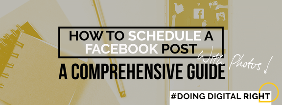How To Schedule A Facebook Post - A Comprehensive Guide