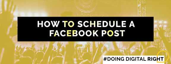How To Schedule A Facebook Post - MAXTRAX